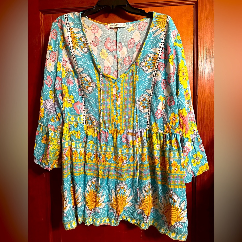 Floral printed blouse